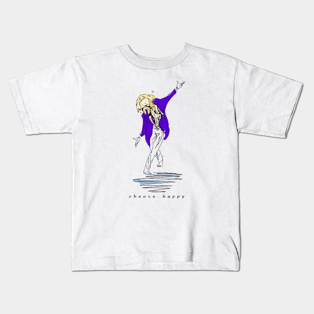 Octopus Kids T-Shirt by Humour & animals 